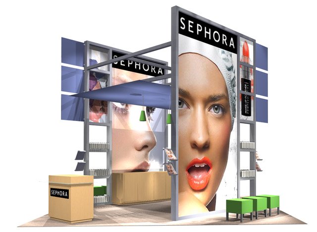 Trade Show Displays - custom modular portable and rental
